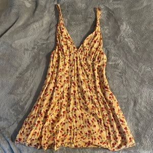 Urban Outfitters Floral V-neck Dress
